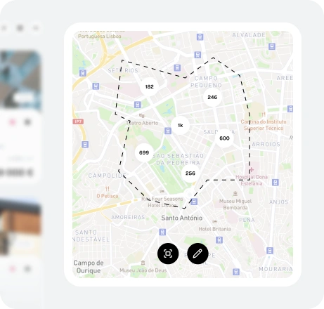 Fast engine with map search